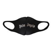 Logo Masker met Elastische Zijden Palm Angels , Black , Heren