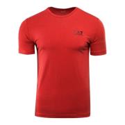 Rood Heren T-shirt EA7 Stijl Emporio Armani EA7 , Red , Heren