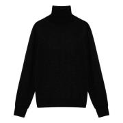 Stijlvolle Turtleneck Sweater P.a.r.o.s.h. , Black , Dames