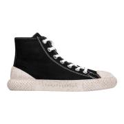 Hoge sneakers zwarte textielmateriaal Asportuguesas , Black , Dames