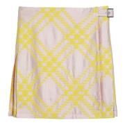 Mini Rok in Trendy Stijl Burberry , Multicolor , Dames