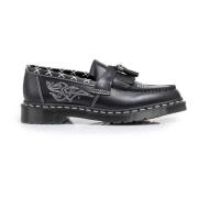 Adrian Wanama Leren Schoenen Zwart Dr. Martens , Black , Dames