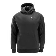 Heren Sweatshirt Zwart Katoen Champion , Black , Heren