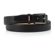 Heren Riem Zwart Vlag Tommy Hilfiger , Black , Heren