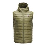 Heren Winddichte Lichtgewicht Vest met Capuchon Jott , Green , Heren