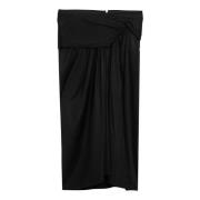 Lange Rok Saint Laurent , Black , Dames