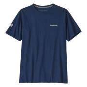 Fitz Roy Icon ® T-shirt Patagonia , Blue , Heren