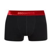 Katoenen Boxershorts Dsquared2 , Black , Heren