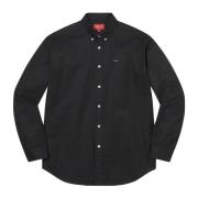 Zwarte Geborduurde Shirt Beperkte Oplage Supreme , Black , Heren