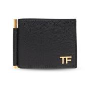 Portemonnee met geldclip Tom Ford , Black , Heren