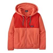 Microdini Hoodie Patagonia , Red , Dames