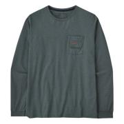 Skyline '73 Longsleeve T-shirt Patagonia , Green , Heren