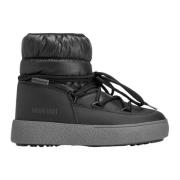 Dames Sneeuwlaarzen Ltrack Stijl Moon Boot , Black , Dames