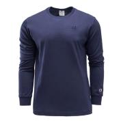 Heren Longsleeve Shirt Champion , Blue , Heren