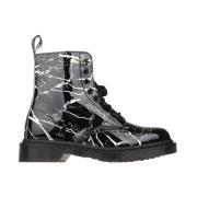 Lakleren Laarzen Dr. Martens , Black , Dames