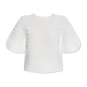 Geplooide top Issey Miyake , White , Dames