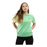 Groene Dames T-shirt Lacoste , Green , Dames