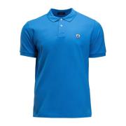 Heren Polo Shirt Marbella Ss23Mpol10-183 Blauw Jott , Blue , Heren