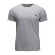 Heren T-shirt Pietro Ss23Mtsh10-514 Jott , Gray , Heren