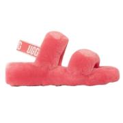 Dames Pantoffels Schapenvacht Wolmix UGG , Pink , Dames