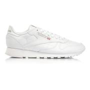 Witte Leren Sneakers Unisex Gy0953 Reebok , White , Dames