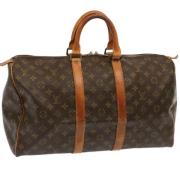 Pre-owned Canvas louis-vuitton-bags Louis Vuitton Vintage , Brown , Da...