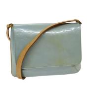 Pre-owned Leather louis-vuitton-bags Louis Vuitton Vintage , Blue , Da...