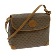 Pre-owned Leather gucci-bags Gucci Vintage , Beige , Dames