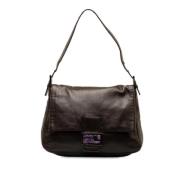 Pre-owned Leather fendi-bags Fendi Vintage , Brown , Dames