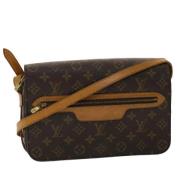 Pre-owned Canvas shoulder-bags Louis Vuitton Vintage , Brown , Dames