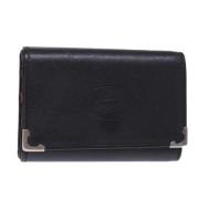 Pre-owned Canvas key-holders Cartier Vintage , Black , Dames