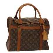 Pre-owned Canvas travel-bags Louis Vuitton Vintage , Brown , Dames