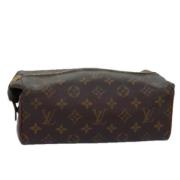 Pre-owned Canvas pouches Louis Vuitton Vintage , Brown , Dames