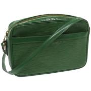 Pre-owned Leather louis-vuitton-bags Louis Vuitton Vintage , Green , D...