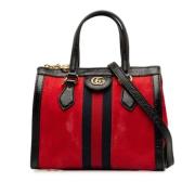 Pre-owned Suede gucci-bags Gucci Vintage , Red , Dames