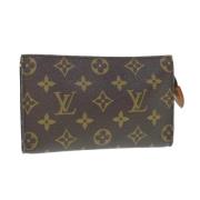 Pre-owned Canvas pouches Louis Vuitton Vintage , Brown , Dames