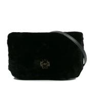 Pre-owned Leather shoulder-bags Loewe Pre-owned , Black , Dames