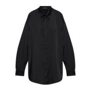 Oversized shirt Balenciaga , Black , Dames