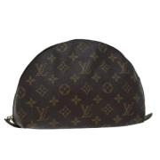 Pre-owned Canvas pouches Louis Vuitton Vintage , Brown , Dames