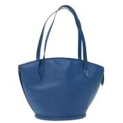 Pre-owned Leather louis-vuitton-bags Louis Vuitton Vintage , Blue , Da...