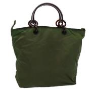 Pre-owned Nylon handbags Prada Vintage , Green , Dames