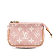 Pre-owned Denim louis-vuitton-bags Louis Vuitton Vintage , Pink , Dame...