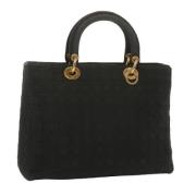 Pre-owned Nylon handbags Dior Vintage , Black , Dames