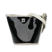 Pre-owned Leather chanel-bags Chanel Vintage , Black , Dames