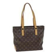 Pre-owned Canvas louis-vuitton-bags Louis Vuitton Vintage , Brown , Da...