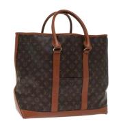 Pre-owned Canvas louis-vuitton-bags Louis Vuitton Vintage , Brown , Da...