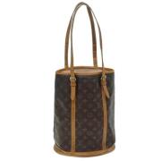 Pre-owned Canvas shoulder-bags Louis Vuitton Vintage , Brown , Dames