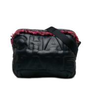 Pre-owned Canvas chanel-bags Chanel Vintage , Black , Dames