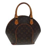 Pre-owned Canvas handbags Louis Vuitton Vintage , Brown , Dames