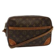 Pre-owned Canvas louis-vuitton-bags Louis Vuitton Vintage , Brown , Da...